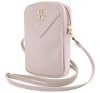 Guess Zip Triangle 4G GUWBZPGSTEGP kis táska, rózsaszín