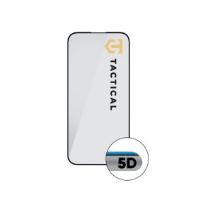   Tactical Glass Shield 5D Apple iPhone 15/ iPhone 16 kijelzővédő üvegfólia, fekete