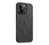 Tactical MagForce Hyperstealth Apple iPhone 14 Pro Max Magsafe hátlap tok, áttetsző/sötétszürke