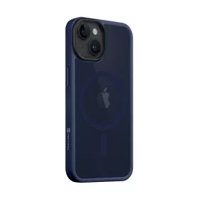   Tactical MagForce Hyperstealth Apple iPhone 14 Magsafe hátlap tok, áttetsző/sötétkék