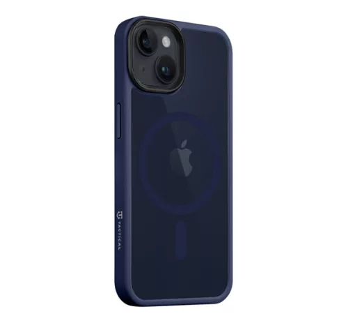 Tactical MagForce Hyperstealth Apple iPhone 14 Magsafe hátlap tok, áttetsző/sötétkék