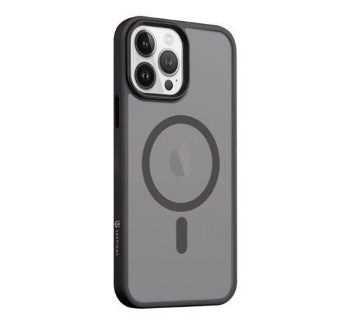 Tactical MagForce Hyperstealth Apple iPhone 13 Pro Max Magsafe hátlap tok, áttetsző/sötétszürke
