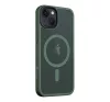 Tactical MagForce Hyperstealth Apple iPhone 13 Magsafe hátlap tok, áttetsző/sötétszöld