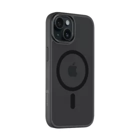  Tactical MagForce Hyperstealth Apple iPhone 15 Magsafe hátlap tok, áttetsző/sötétszürke