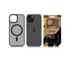 Tactical MagForce Hyperstealth Apple iPhone 15 Magsafe hátlap tok, áttetsző/sötétszürke