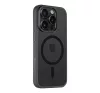 Tactical MagForce Hyperstealth Apple iPhone 15 Pro Magsafe hátlap tok, áttetsző/sötétszürke