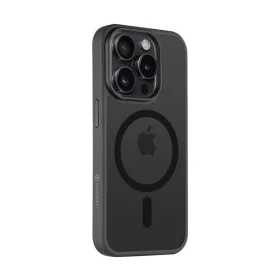   Tactical MagForce Hyperstealth Apple iPhone 15 Pro Magsafe hátlap tok, áttetsző/sötétszürke
