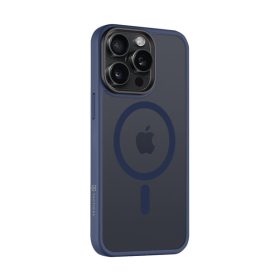   Tactical MagForce Hyperstealth Apple iPhone 15 Pro Max Magsafe hátlap tok, áttetsző/sötétkék