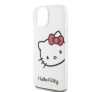 Hello Kitty IML Head Logo Apple Iphone 15 hátlap tok, fehér