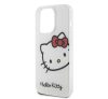 Hello Kitty IML Head Logo Apple Iphone 15 Pro hátlap tok, fehér