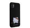 Hello Kitty Liquid Silicone Daydreaming Logo Apple Iphone 11 hátlap tok, fekete