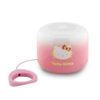 Hello Kitty Head Logo mini bluetooth hangszóró, rózsaszín
