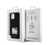 Hello Kitty Liquid Silicone Daydreaming Logo Apple Iphone 12/12 Pro hátlap tok, fekete