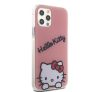 Hello Kitty IML Daydreaming Logo Apple Iphone 12/12 Pro hátlap tok, rózsaszín