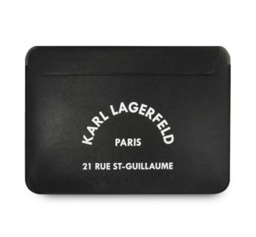 Karl Lagerfeld Sleeve Saffiano RSG KLCS133RSGSFBK 13" laptop tok, fekete