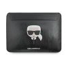 Karl Lagerfeld Sleeve Ikonik Karl's Head KLCS16KHBK 16" laptop tok, fekete