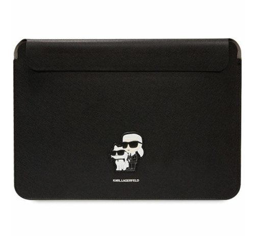 Karl Lagerfeld Sleeve Saffiano Karl&Choupette KLCS14SAKCPMK 14" laptop tok, fekete
