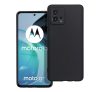 Matt Motorola G72 szilikon tok, fekete
