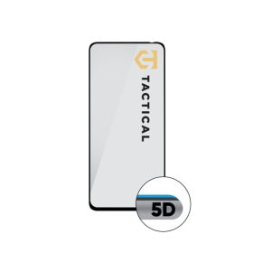   Tactical Glass Shield 5D Motorola G04 kijelzővédő üvegfólia, fekete
