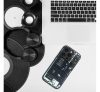 Tech Iphone 15 Pro Max szilikon hátlap tok, fekete