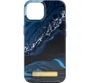 Forcell F-Protect Mirage Apple iPhone 15 Plus Magsafe kompatibilis hátlap tok, márvány minta, kék