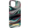 Forcell F-Protect Mirage Apple iPhone 15 Plus Magsafe kompatibilis hátlap tok, absztrakt minta