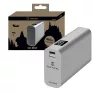 Tactical EDC Brick Power bank / külső akkumulátor / Power bank, 9600mAH, szürke