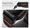 Spigen Lite Fit Pro Apple Watch 9 / 8 / 7 45mm / SE (2nd / 1st Gen) / 6 / 5 / 4 44mm tok / szíj, fekete