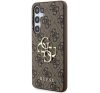 Guess 4G Big Metal Logo Samsung Galaxy A35 hátlap tok, barna, CSA354GMGBR