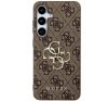 Guess 4G Big Metal Logo Samsung Galaxy A35 hátlap tok, barna, CSA354GMGBR