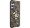 Guess 4G Big Metal Logo Samsung Galaxy A35 hátlap tok, barna, CSA354GMGBR