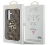 Guess 4G Big Metal Logo Samsung Galaxy A35 hátlap tok, barna, CSA354GMGBR