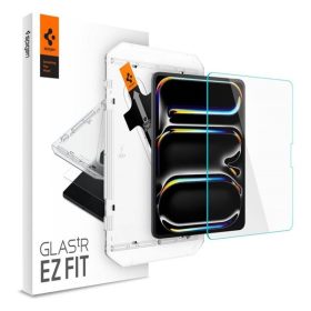   Spigen Glas.tR EZ Fit iPad Pro 11" (2024 / 2025) tempered glass kijelzővédő fólia felhelyező kerettel