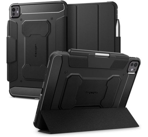 Spigen Rugged Armor Pro iPad Pro 11" (2024 / 2025) tok, fekete