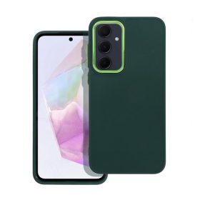   Frame Samsung Galaxy A35 5G közepesen ütésálló tok kameravédő kerettel, zöld