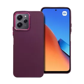   Frame Xiaomi Redmi 12 4G / 12 5G közepesen ütésálló tok kameravédő kerettel, lila