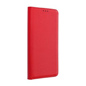 Magnet Xiaomi Redmi 12 4G mágneses flip tok, piros