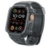 Spigen Rugged Armor Pro Apple Watch Ultra 3 / 2 / 1 49mm tok / szíj, sötétszürke