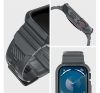 Spigen Rugged Armor Pro Apple Watch 9 / 8 / 7 45mm / SE (2nd / 1st Gen) / 6 / 5 / 4 44mm tok, sötétszürke