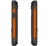 Evolveo Strongphone Z6 mobiltelefon készülék, fekete/narancs
