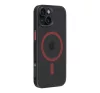 Tactical MagForce Hyperstealth 2.0 Apple iPhone 15 magsafe tok, fekete/piros