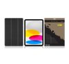Tactical Book Tri Fold Apple iPad 10.9 2022 / iPad 11 2025 tok, fekete