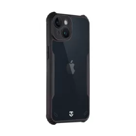   Tactical Quantum Stealth Apple iPhone 14 hátlap tok, átlátszó/fekete