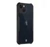 Tactical Quantum Stealth Apple iPhone 13 hátlap tok, átlátszó/fekete