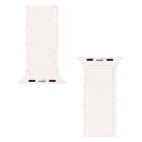   Tactical MagBand Apple Watch 42/44/45/49 mágneses szilikon szíj, fehér