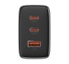 Baseus OS-Cube Pro töltő 2xUSB-AUSB-C + USB-A, 65W, fekete