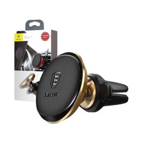   Baseus Magnetic Air Vent mágneses autós telefon tartó szellőzőnyílásba, arany