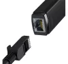 Baseus Lite Series USB-A – RJ45 hálózati adapter, 100Mbps, fekete