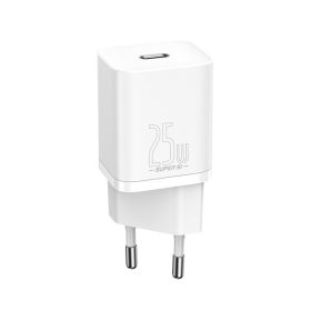 Baseus Super Si gyorstöltő 25W, 1C, fehér
