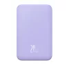 Baseus Mágneses Mini Powerbank, 5000mAh, 20W, lila
